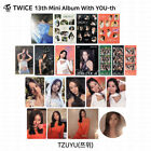 TWICE 13th Mini Album With YOU-th Youth Photocard Poster Film Sticker Tzuyu KPOP