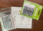 Tim Holtz Component Red Rubber, American Art, & Other Small Unmounted Stamps