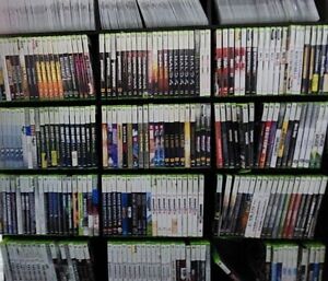 MICROSOFT XBOX 360 GAME LOT YOU PICK CHOOSE BUY 2 GET 1 50% OFF SCRATCH FREE