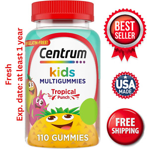Centrum Kids Multivitamin Gummies Tropical Punch Flavor 110 count