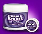 Purple Emu Purple Rub All Natural Pain Relief Cream O.T.C. With Emu Oil 4oz. Jar