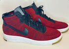 Nike Air Force 1 Mid Ultra Flyknit University Red Men’s Size 11.5 Spring Sale!