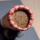 1800's Thru 1930' s Penny Roll W/1888 Indian Head & 1915 D On Ends