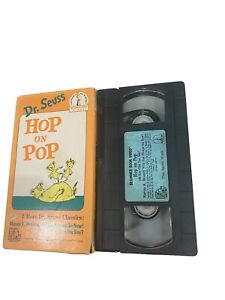 VHS Dr Seuss - Hop On Pop Marvin K Mooney Oh Say Can You Say (VHS, 1992)