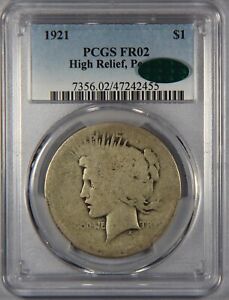 New Listing1921 Peace Dollar Silver High Relief PCGS FR02 $1