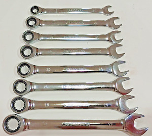 Craftsman 8 PC 144 Position Metric 12PT Ratcheting Combination Wrench Set 8-17mm