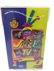 Joe Scruggs Joe Tv VHS Songs Musical Video Kids Ages 3-11 Clamshell 1997