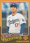 SHOHEI OHTANI TOPPS HERITAGE NEW AGE PERFORMERS LOS ANGELES DODGERS #1 2024 24