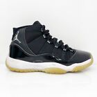 Nike Boys Air Jordan 11 378038-011 Black Basketball Shoes Sneakers Size 6Y