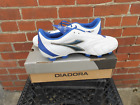 Diadora Santos RTX 12, Blue/White Soccer Shoes Size 11 -NIB