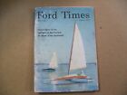 Ford Times - January 1967 - By Ford Motor Company -  Fair Condition