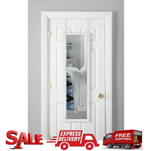 Over the Door Mirror Full Length Hanging Mirror Full Body Wall Mounted Mirror US