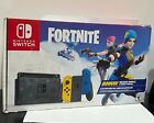 Nintendo Switch (No Code) Fortnite Wildcat Console Bundle - Yellow/Blue