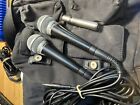 New ListingTwo Shure Pg48’s Dynamic Cable Microphone W/ Cables