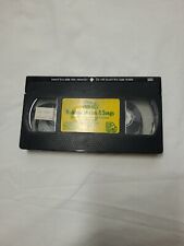 Sesame street VHS bedtime stories and songs 1986 no case