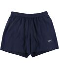 Reebok Mens Two-In-One Athletic Workout Shorts, Blue, Medium