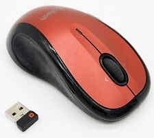 Logitech 910-004554 M510 Wireless Mouse - Red with USB Dongle