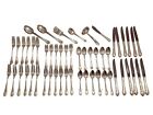 Modern Victorian by Lunt Sterling Silver Flatware Set for 12 Service 54 Pieces