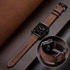 Genuine Leather Apple Watch Band Strap for iWatch Series 9 8 7 6 Ultra 45mm 41mm