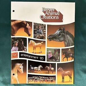 1983 Breyer Animal Creations DEALER CATALOG - from Collection of Alison Bennish