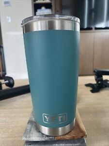 YETI Rambler 20oz Vacuum Insulated Tumbler with MagSlider Lid - RIver Green