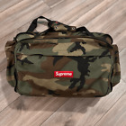 Supreme SS12 Duffle Travel Bag (Woodland Camouflage) Cordura Red Box Logo TNF