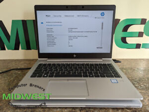 (Lot of 2) HP Elitebook 840 G6 i7-8565U 1.8GHz 8GB 256GB SSD