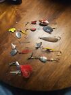 lot of 8 old spinner fishing lures