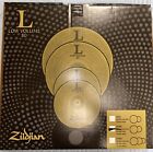 Zildjian LV348 Low Volume Cymbal Set L80 Series Cymbal Box Pack