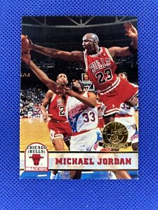 1993-94 NBA Hoops 5th Anniversary Gold #28 Michael Jordan Chicago Bulls #28