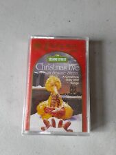 Christmas Eve on Sesame Street (Cassette, 1991) Brand New, Sealed