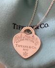 VERY RARE Tiffany  & Co Holiday 2024 Please Return To Heart Necklace