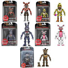 FNAF FIVE NIGHTS AT FREDDY'S NIGHTMARE clown SET of 5 Articulated Action Figures