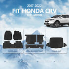 Fit 2017-2022 Honda CRV Cargo Mats Floor Mats Backrest Mat Trunk Liners TPE Fuel (For: 2021 Honda CR-V)