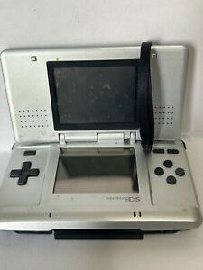 Nintendo DS Original NTR-001 Console - Titanium Silver - for parts As Is !!!