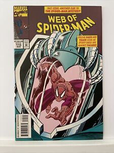 Web of Spider-Man #115 NM (Marvel,1994) Betty Brant, Cole Cooper and Victor!