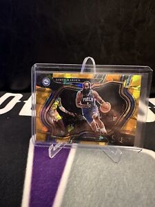 2022 Panini Select Courtside Gold Cracked Ice Prizm James Harden 10/10 CLIPPERS!
