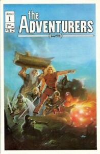 Adventurers (Aircel) #1 VFNM 9.0 1986 Peter Hsu Cover