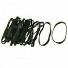Rubber Bands Heavy Duty Black Large  Cold & UV Resistant 25 Pack-3 1/2
