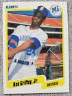 KEN GRIFFEY, JR. 1990 FLEER BASEBALL CARD #513 SEATTLE MARINERS MLB HOF