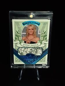 DECISION 2022 1/1 STORMY DANIELS HUSH MONEY CARD M033 AKA ELECTION INTERFERENCE!