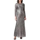 Adrianna Papell Womens Embellished Mermaid Formal Evening Dress Gown BHFO 4663