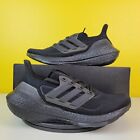 Adidas Ultraboost 21 Men's Athletic Unisex Triple Black Running Shoe Sneakers