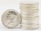 Bulk Lot 1964 BU Uncirculated 20 Coins 90% Silver Kennedy Half Dollars Roll  Unc