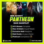 Pantheon • ORYX EXALTED • Platinum Completion • (5 BOSSES) • PS4/PS5/PC/Xbox