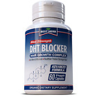 Hair Gain Biotin Hydrolyzed DHT Blocker Growth Vitamin Prostrata Amla Men Women