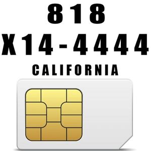 ☎ 818 x14 4444 ☎ Vanity Phone Number for sale / Glendale Easy Phone Number