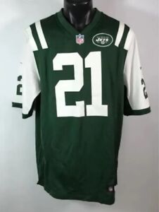 Men’s Nike On Field NFL New York Jets #21 Chris Johnson Football Jersey Size Med