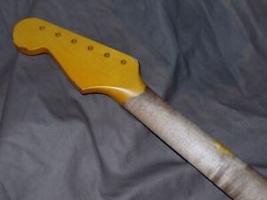 HEAVY 9.5 RELIC Allparts Rosewood Neck willfit vintage Stratocaster mjt body