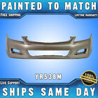 NEW Painted YR538M Desert Mist Front Bumper Cover for 2006 2007 Honda Accord 4dr (For: 2007 Honda Accord)